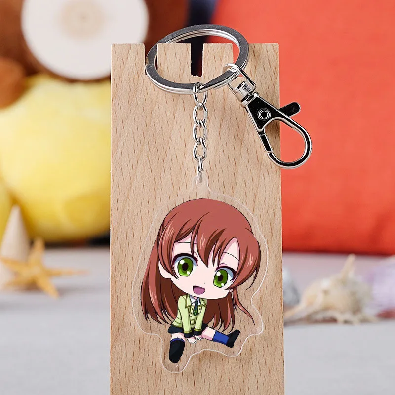 

Anime Code Geass Keychain Japanese Cartoon GAIDEN Lelouch Acrylic Figure Car Key Holder Chain Pendants Keyring Jewelry Gift