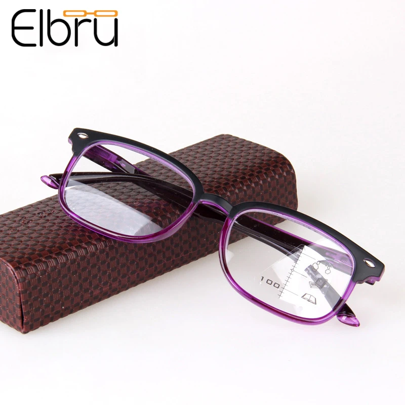 

Elbru Recommended Men Women Reading Glasses Anti-fatigue Eyeglasses Hyperopia Glasses Presbyopia Eyewear with +1.0 to +3.0