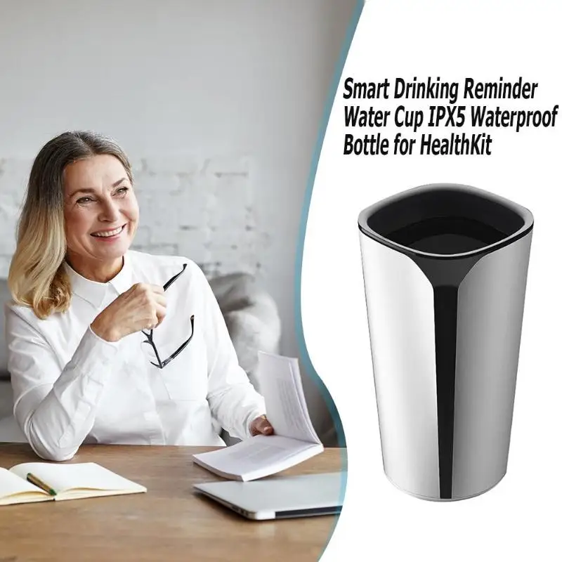 

Smart Drinking Reminder Water Cup IPX5 Waterproof Bottle for HealthKit Intelligent Bottle Drinking Cup for Gift 153X97X67mm