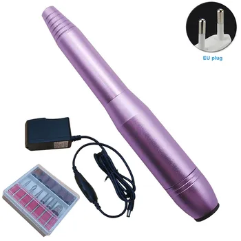

Nail Polisher Set Tools Electric Cutter Simple Operation Pen Type Home Art File Pedicure Grinding Silent Portable Professional