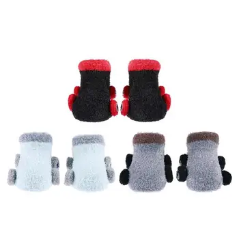 

Newborn Baby Anti-slip Socks Boys Girls Thicken Floor Socks Infant Cartoon Car Feather Yarn Socks Kids Baby Clothing Accessories