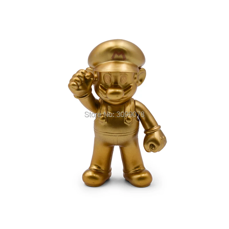 13cm Super Mario Bros Luigi Mario Yoshi Koopa Yoshi Mario Maker Odyssey Mushroom Toadette PVC Action Figures Toys Model Dolls