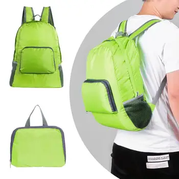

Multifunction Foldable Women Men Backpack Female Male Preppy Style Solid Color School Travel Bag Student Large Capacity Backpack