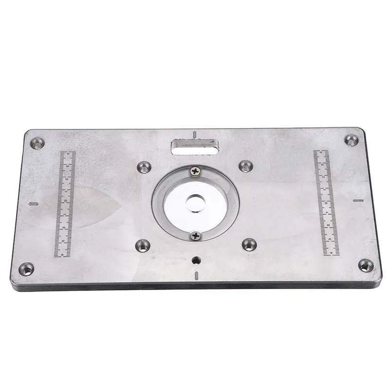 

Multifunctional 235x118mm Aluminum Router Table Insert Plate For Woodworking Engraving Machine