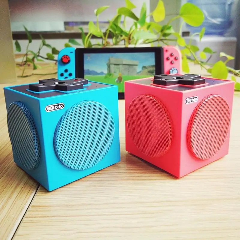 

8BitDo Retro Cu-be Portable Bluetooth Speaker Portable sound box V4.0 EDR Game Speaker Dpad Style