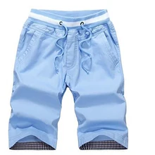 Hemiks, летние мужские шорты, для отдыха, хлопок, 5 точек, брюки, тонкие, пляжные брюки, мужские повседневные шорты, клетчатые штаны