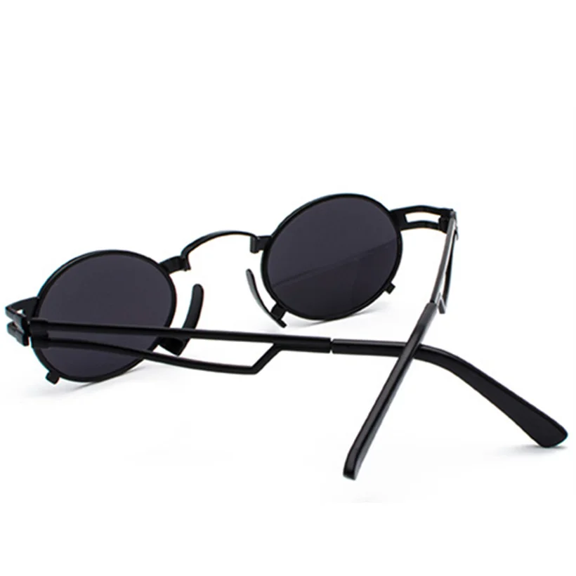 XojoX маленькие Ретро стимпанк Солнцезащитные очки для женщин и мужчин брендовые