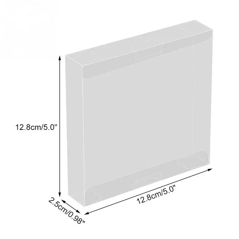 

10pcs Transparent Cartridge Cover Protector Case for Nintendo Game Boy GBA Boxed Game Protectors High Quality