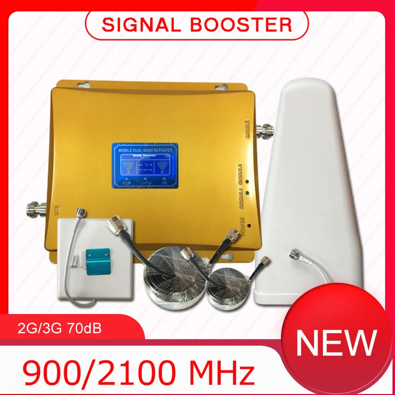 Двухдиапазонный усилитель сигнала 3G 2G 900 2100 GSM wcdma LTE|Усилители сигнала| |