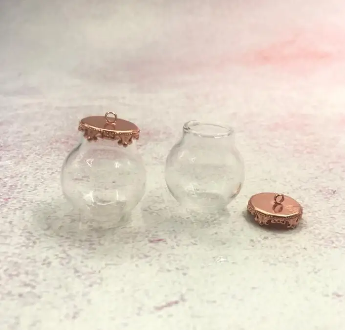 50 шт./лот 25x15 мм прозрачный стеклянный шар orb с
