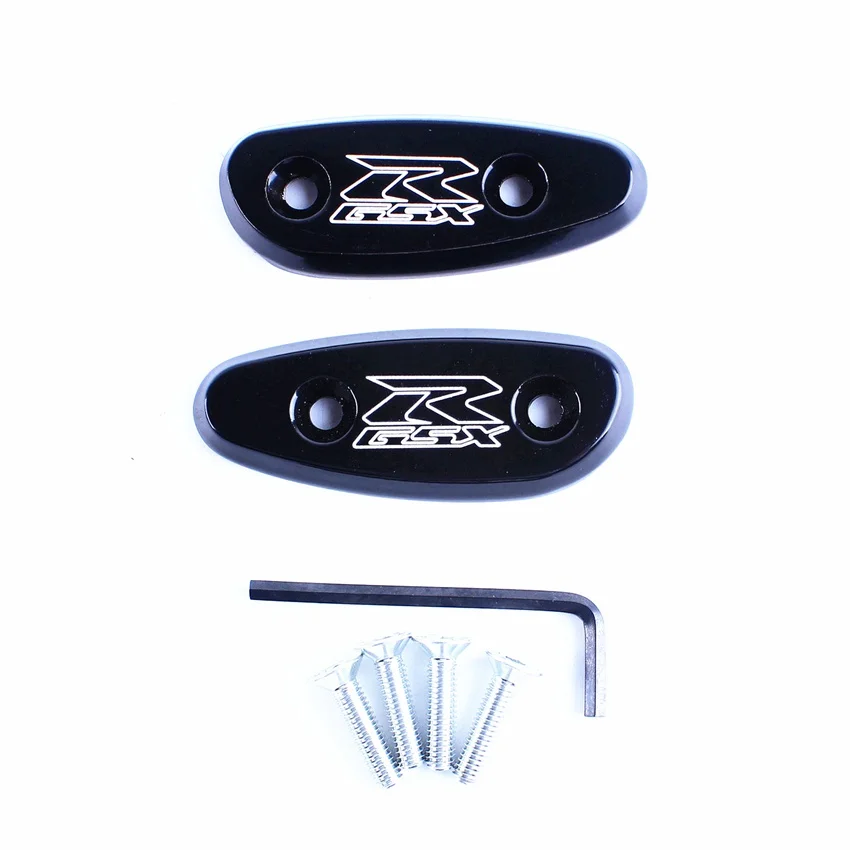For Suzuki GSXR600/750 2000-2005 GSXR1000 2001-2004 K1 K2 K3 K4 Black Mirror Block Off Base Plates For Suzuki GSXR600/750 2000-2005 GSXR1000 2001-2004 K1 K2 K3 K4 Black Mirror Block Off Base Plates