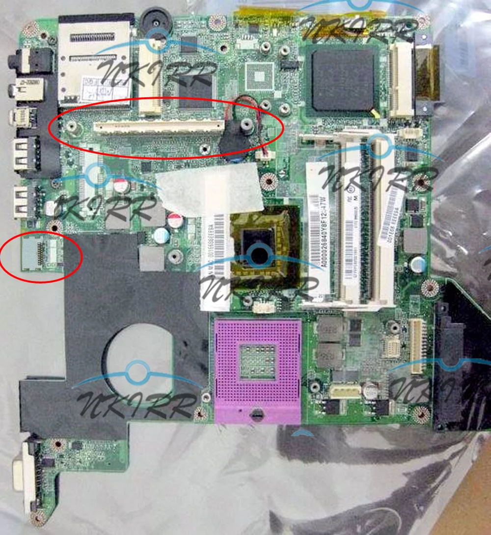 

100% рабочий A000027080 DA0TE1MB8F0 REV: F S478 материнская плата для Toshiba Satellite M300 M305 U400 U405 M800