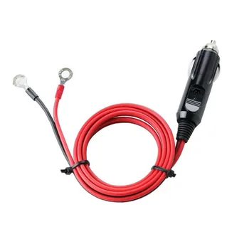 

1x 12V Heavy-Duty 15A Male Plug Cigarette Lighter Adapter Power Supply Cord 19