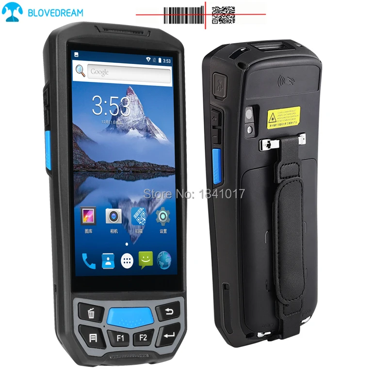 Blovedream завод U9000 1D 2D qr код считыватель android pda лазерный сканер штрих кода для