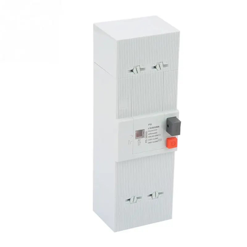 

1 PC 2-Pole Circuit Breaker 50Hz/60Hz Low-voltage Circuit Breaker 30-60A Air Switch Stroomonderbreker Interruttore