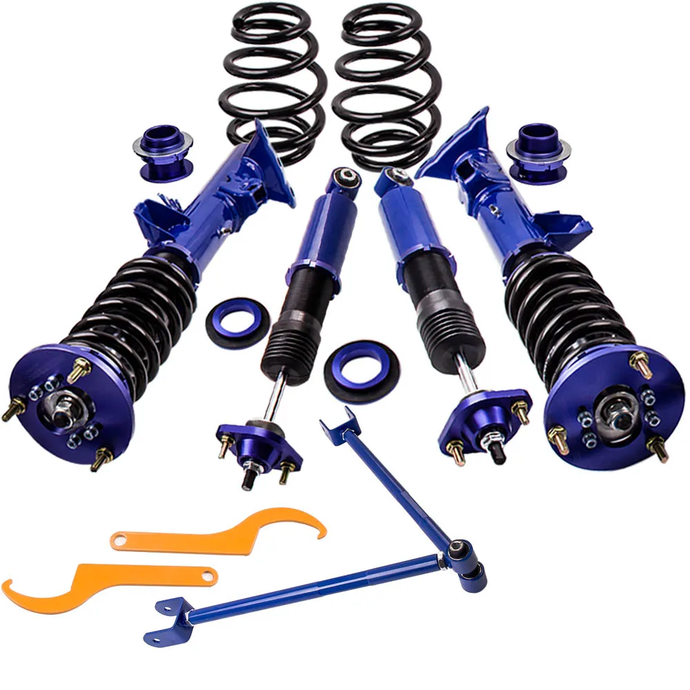 Coilovers Shock Suspension for 1992-1999 BMW E36 318i 318is 318ic 320i 323i 323ic 323is 328i 328is 328ic M3 Blue