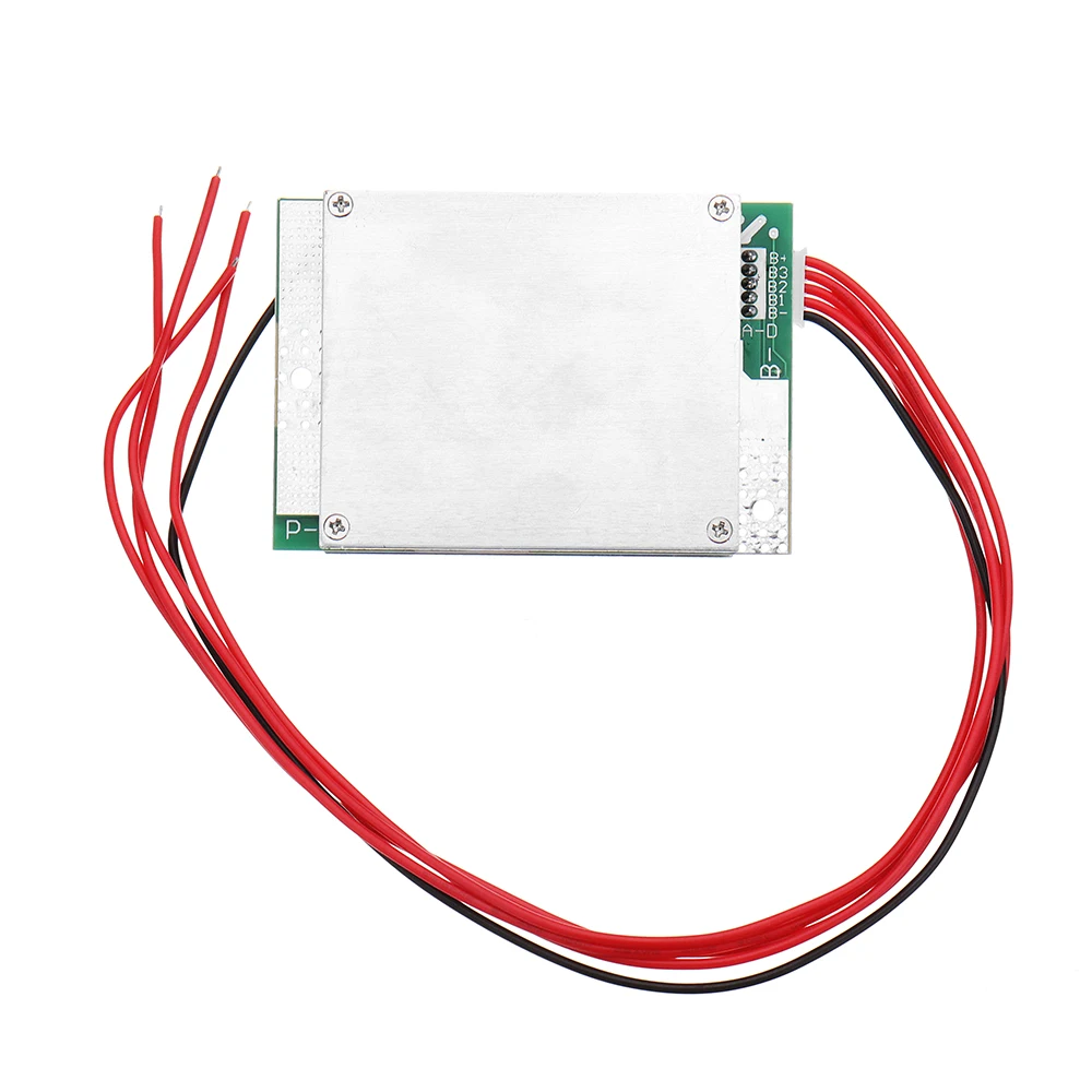 

Hot Sale Four Strings DC 12V Battery Protection Board With 100A Discharge Balanced Lithium Iron Phosphate Protection Module
