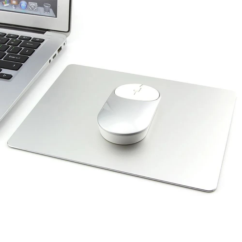 

CHYI Aluminum Alloy Gaming Mouse Pad Metal Waterproof Small Size Mousepad Computer Game Accessories Muismat For Office Home Use