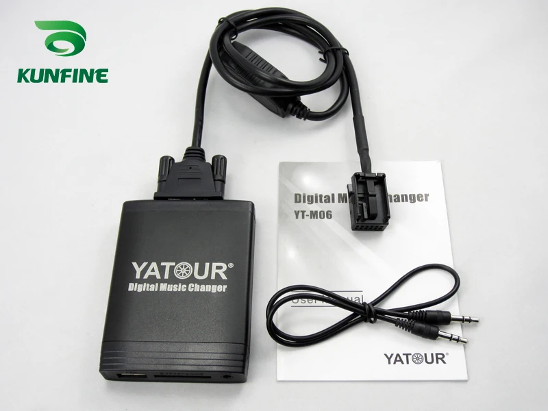 

Car Digital Music Changer USB SD Aux MP3 Interface Car Stereo Radio For Peugeot RD4 Bluetooth Phone Mould And Controller Option
