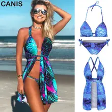 Для женщин пуш-ап бюстгальтер с мягкими чашечками бинт Бикини купальник купальный костюм треугольник набор для купания