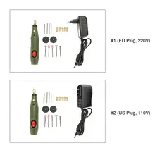 Мини дрель набор дрель шлифовальные станки комплект электрический шлифовальный бурения полировки инструмент станок для заточки сверл функциональн