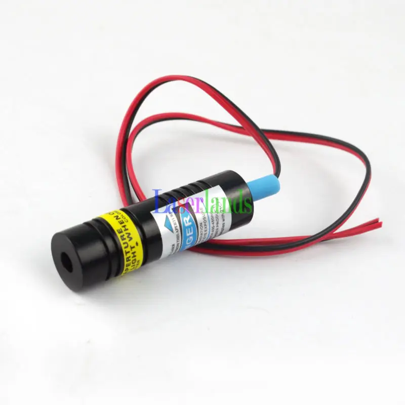 Лазерный диодный модуль с двумя проводами 14 5*48 мм 50 мВт 650нм|module|module laser |