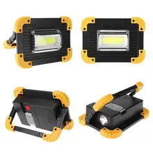 Светодиодный Светодиодный прожектор перезаряжаемый наружный рабочий свет кемпинг лампа прожектор фонарь для охоты кемпинг светодиодный Светодиодный Flashligh