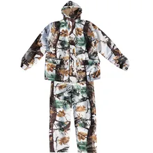 Зимние походные костюмы для рыбалки для верховой езды, альпинизма, ветрозащитные бионические камуфляжные костюмы для охоты, водонепроницаемая теплая куртка+ штаны