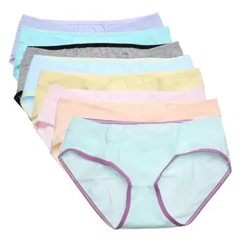 

Soft Cotton Pregnant Women Care Underwear Breathable V-Shaped Low Waist Comfortable Belly Support Panties Panty Size M L XL XXL