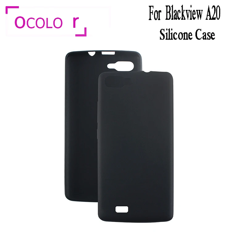 

ocolor For Blackview A20 Silicone Case Protective TPU Cover Case Smartphone Protective Case For Blackview A20 Mobile Phone