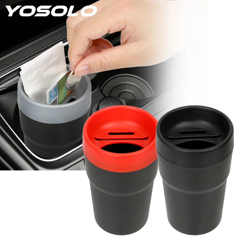 YOSOLO Car Organizer Car Coin Tissue Card Keys Holder Trash Can Storage Box Stowing Tidying Car-styling Auto Armrest Box YOSOLO Car Organizer Car Coin Tissue Card Keys Holder Trash Can Storage Box Stowing Tidying Car-styling Auto Armrest Box