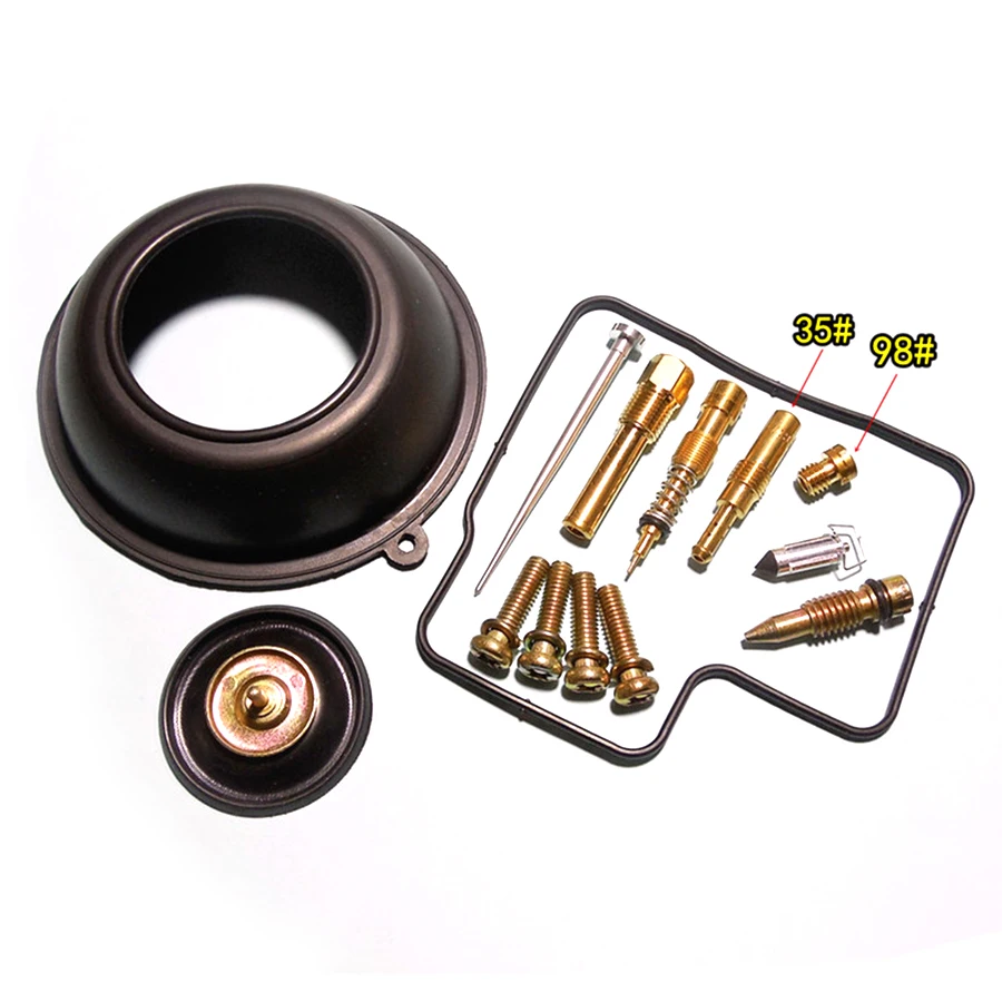 

Motorcycle Carburetor Repair Kit With Vacuum Diaphragm For Honda BROS 400 VT400 V-type cylinder