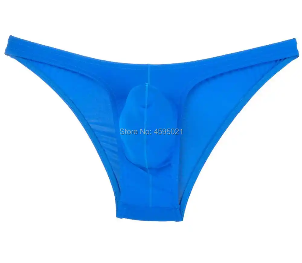 Men Pouch Bikini Briefs Elastic Jockstrap Soft Bikinis Guys Underwear