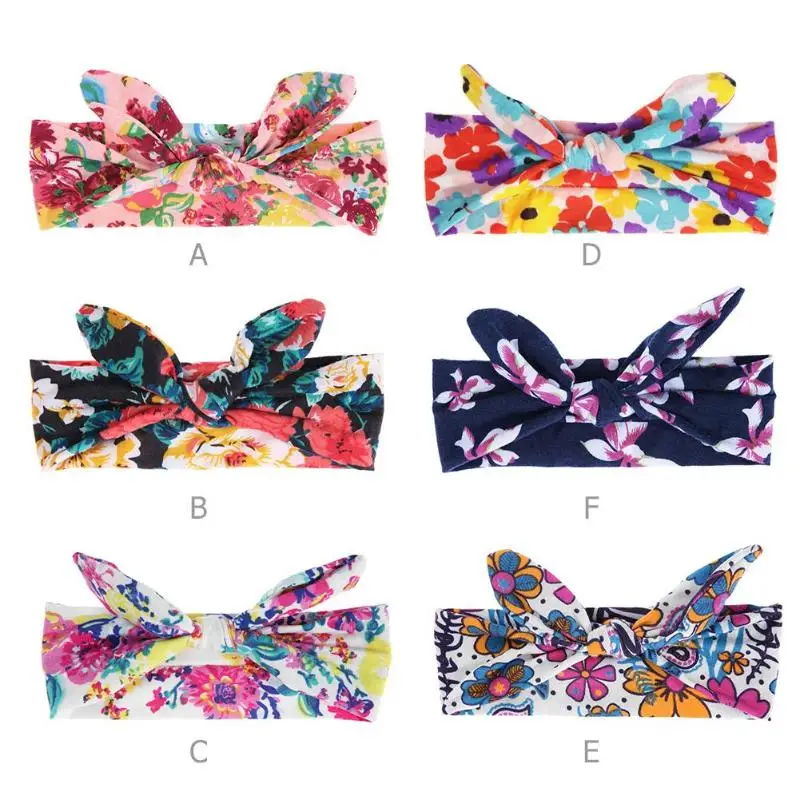 New 6 Style Colorful Boho Newborn Toddler Headband Ribbon Elastic Baby Floral Print Headdress Kids Hair Band Girl Bow Knot Cross New 6 Style Colorful Boho Newborn Toddler Headband Ribbon Elastic Baby Floral Print Headdress Kids Hair Band Girl Bow Knot Cross