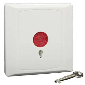 

Square Family Office Emergency Panic Button White