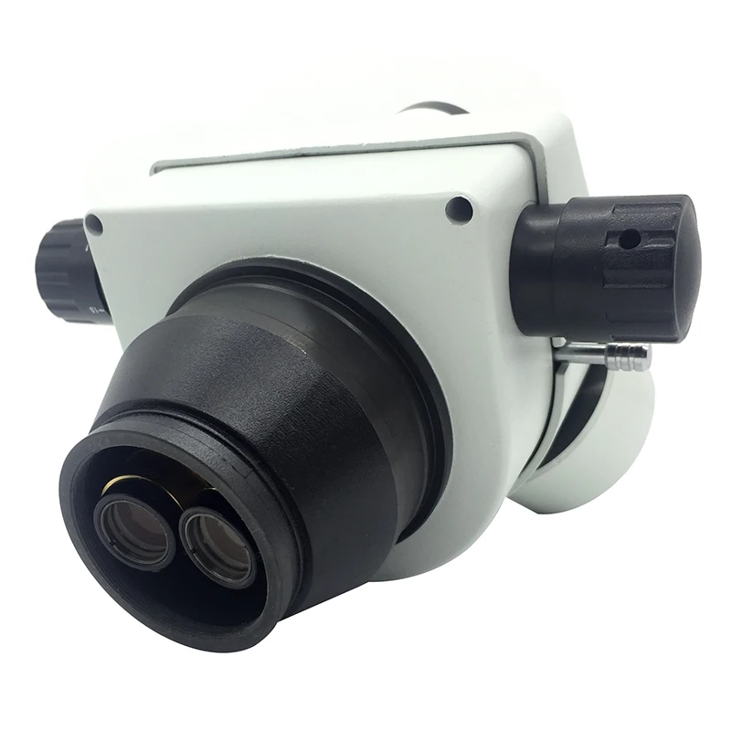 0.7X-4.5X Simul-focal Trinocular Zoom Stereo Microscope Head Working Distance 100mm Microscope Accessories Simul-focal or Not