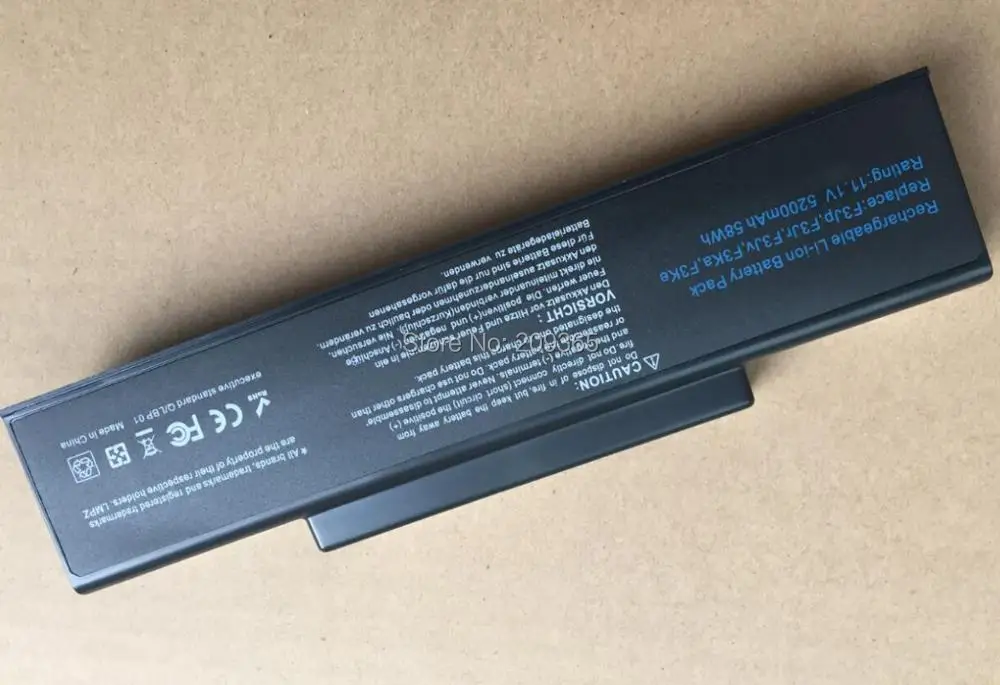 Аккумулятор для ноутбука ASUS F3Sc F3Se F3Sr F3Sv F3SV A1 F3T F3Tc F3U P099C X70 X70E X70F X70Kr X70L Z53H Z53J Z53Jc M51