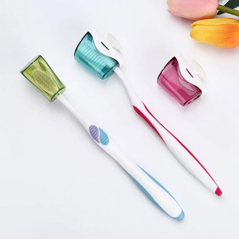 3 Pcs خلاط مياه للحمام الالتصاق فرشاة أسنان حامل رف الغبار غطاء تغليف 3 Pcs خلاط مياه للحمام الالتصاق فرشاة أسنان حامل رف الغبار غطاء تغليف