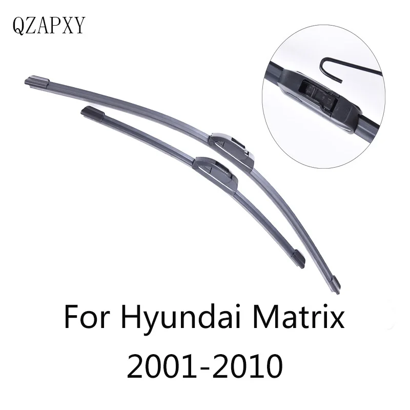 

QZAPXY Wipers Blade For Hyundai Matrix from 2001 2002 2003 2004 2005 2006 to 2010 Windscreen wiper Wholesale Car Accessories