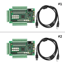 3/4 Axle USB CNC Mach3 E-CUT Motion Control Card For CNC Engraving / Milling Machine