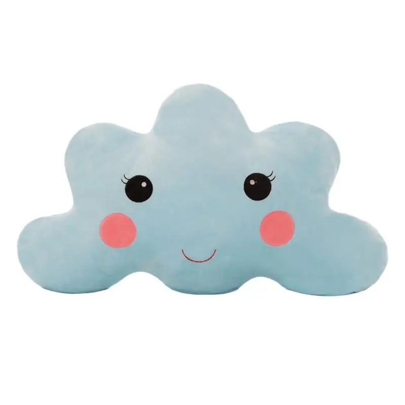 

Innovative Cloud Shape Pillow Bedside Cushion Soft Smile Face Pattern Pillow lovely Comfortable almofada coussin emoji
