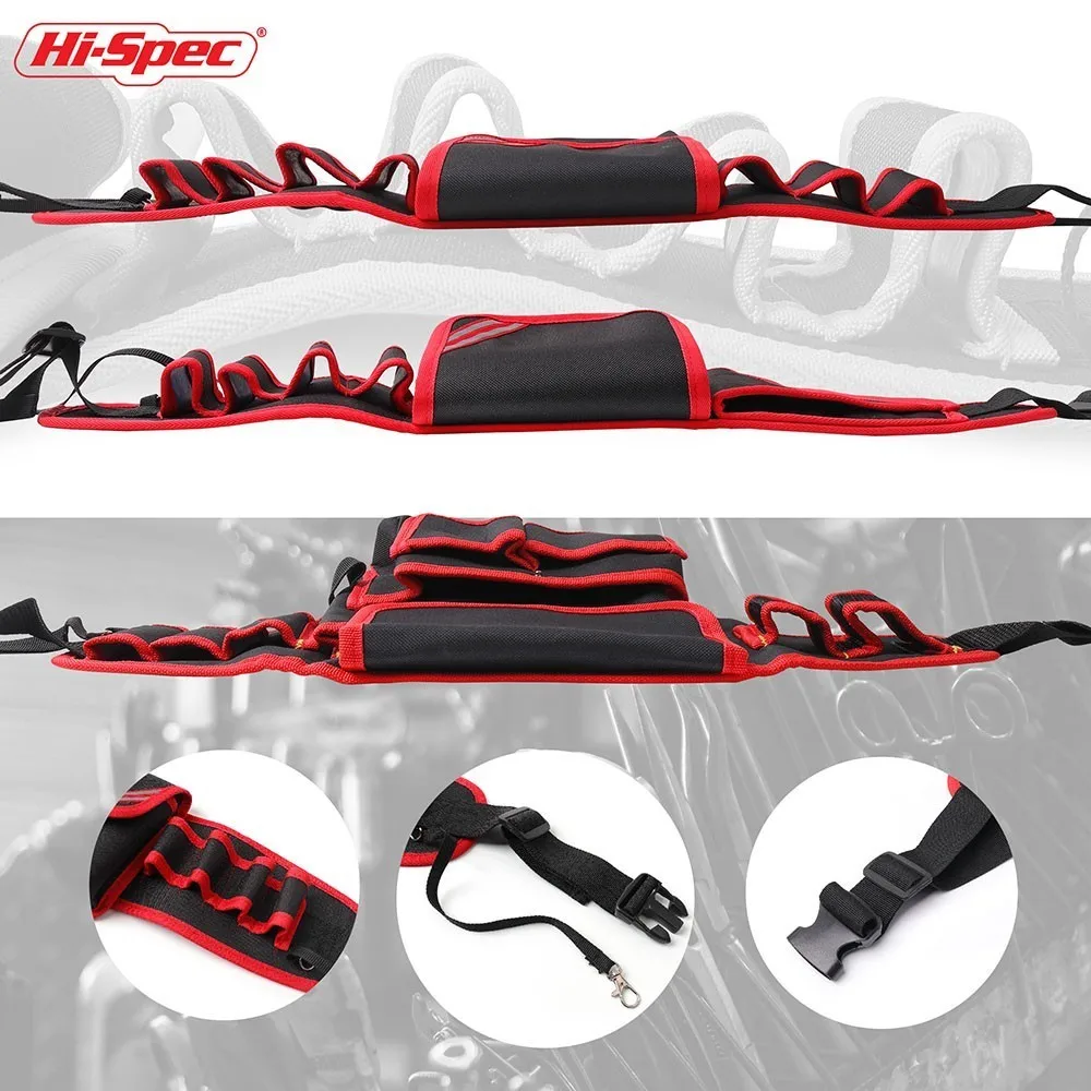 Hi-Spec Tool Belt Multi-pockets Tool Bag Waist Pockets Electrician PouchTool Bag Oganizer Waist Tool Holder Electric Drill Bag Hi-Spec Tool Belt Multi-pockets Tool Bag Waist Pockets Electrician PouchTool Bag Oganizer Waist Tool Holder Electric Drill Bag