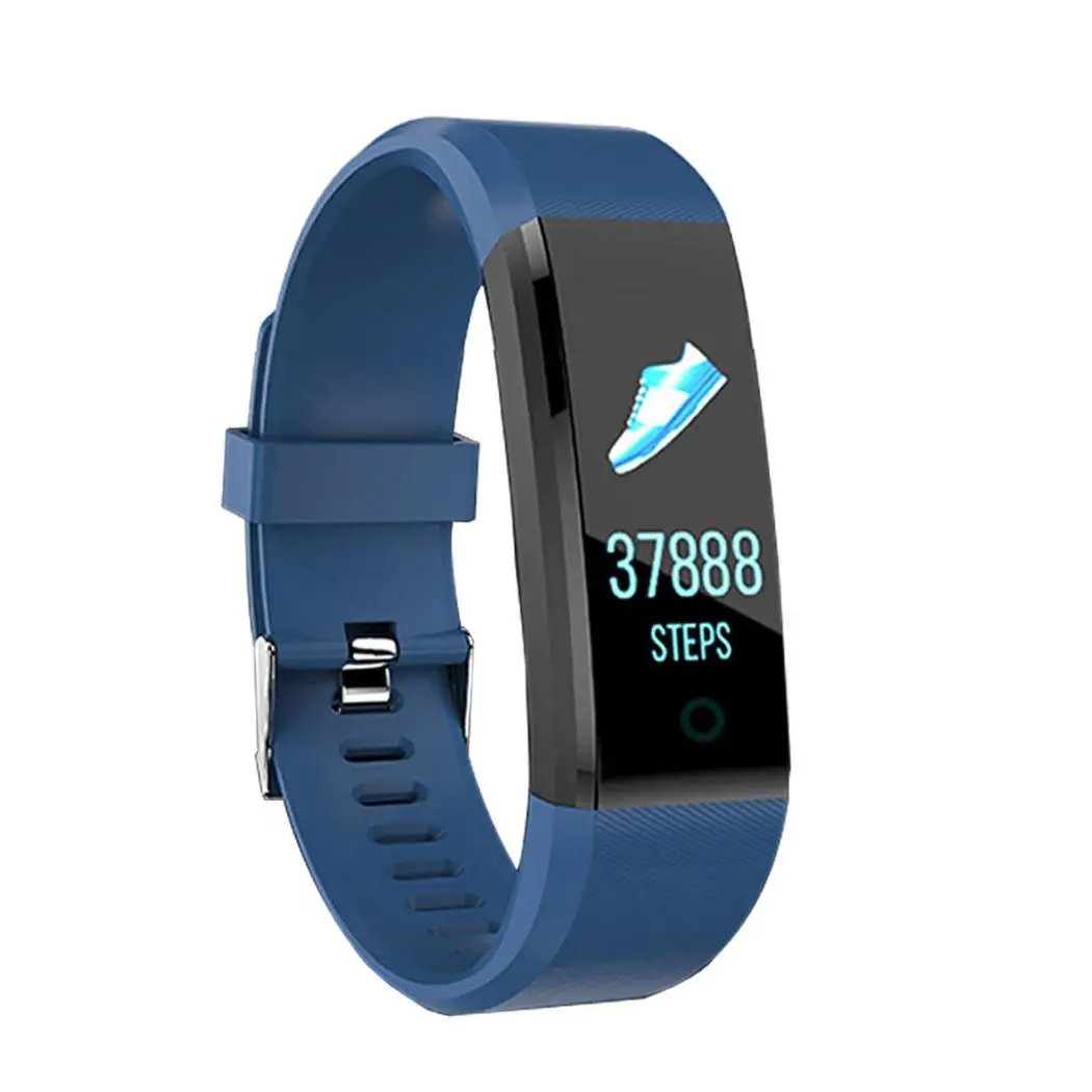 Унисекс водостойкий шагомер пульсометр Smart Band|Смарт-браслеты| |