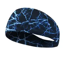 Повязка от пота на голову спортивная йога эластичная спортивная повязка для бега фитнес для всех мужчин и женщин