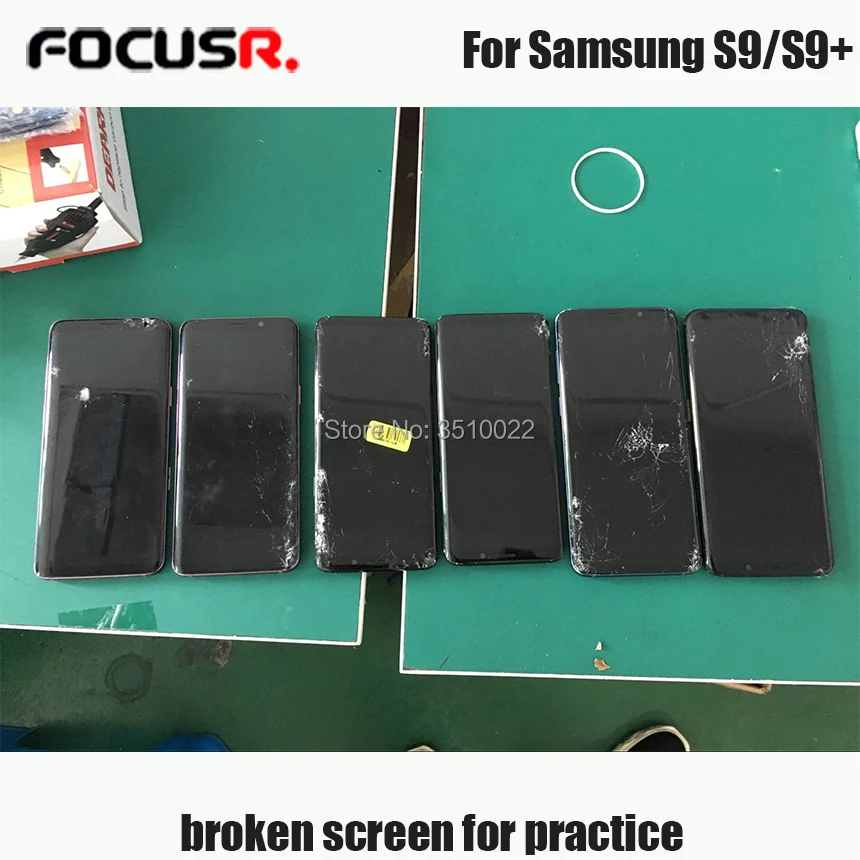 FOCUSR. Практичный ЖК-экран с рамкой для samsung S9, G960, S9 plus, G965, отделяющий рамку и стекло