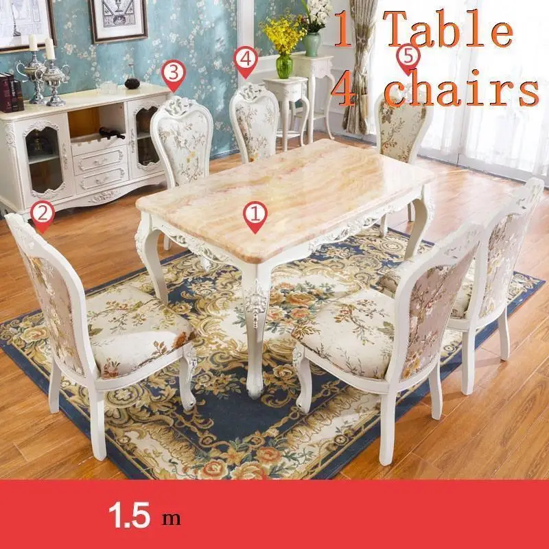 Marmol Kitchen A Manger Moderne Tavolo Da Pranzo Set Esstisch Eet Tafel Wooden European Tablo Mesa Desk Bureau Dining Room Table
