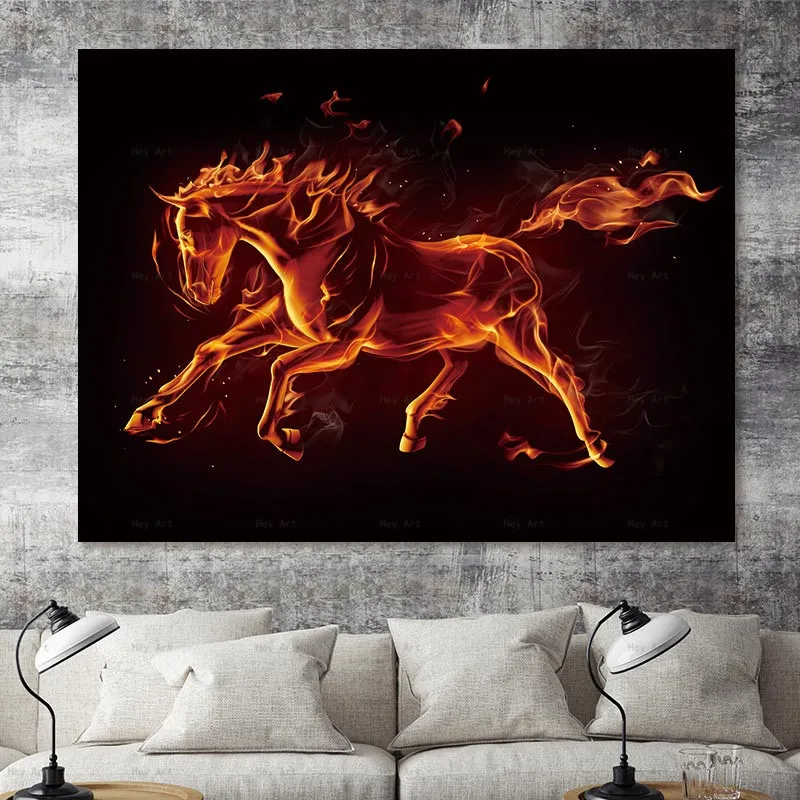 Animal Canvas Painting Poster Art Print Horse Paintings on Canvas Decoration Pictures Artwork for Walls Living Room Unframed Animal Canvas Painting Poster Art Print Horse Paintings on Canvas Decoration Pictures Artwork for Walls Living Room Unframed