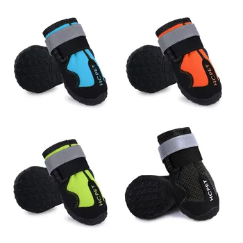 

Pet shoes dog shoes factory direct waterproof non-slip wear big dog shoes hot new products Waterproof Pet Boots Labrador
