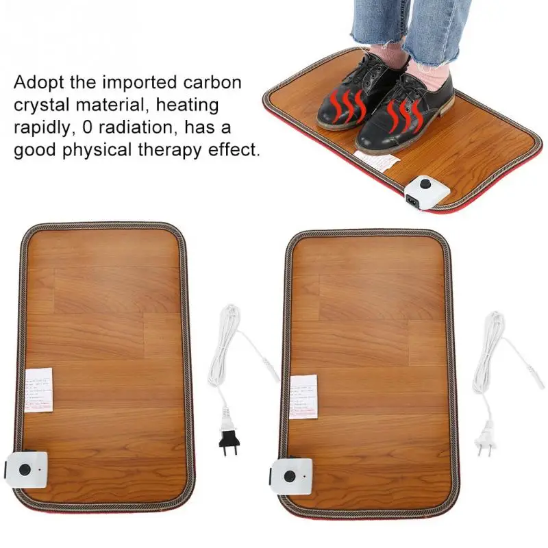 Feet Warmer Heated Foot Mat Electric Foot Warmers Thermostat Warmer