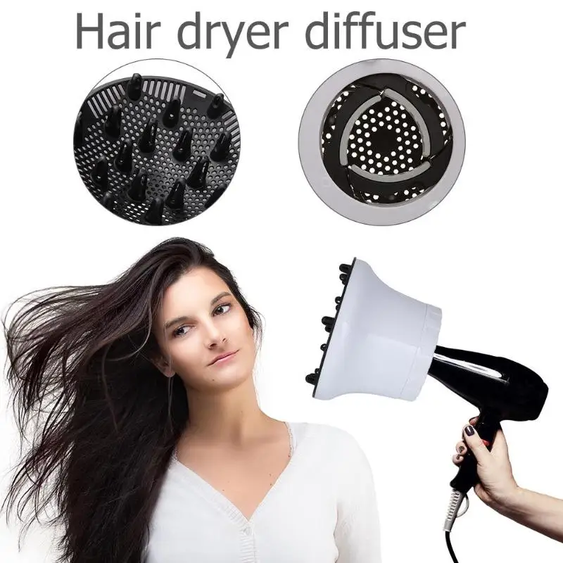 Plastic Hairdryer Diffuser Hair Dryer Blower Hairdressing Salon Curly